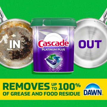 Cascade Platinum Plus Dawn Dishwasher Pods - Fresh Scent, 9 ct