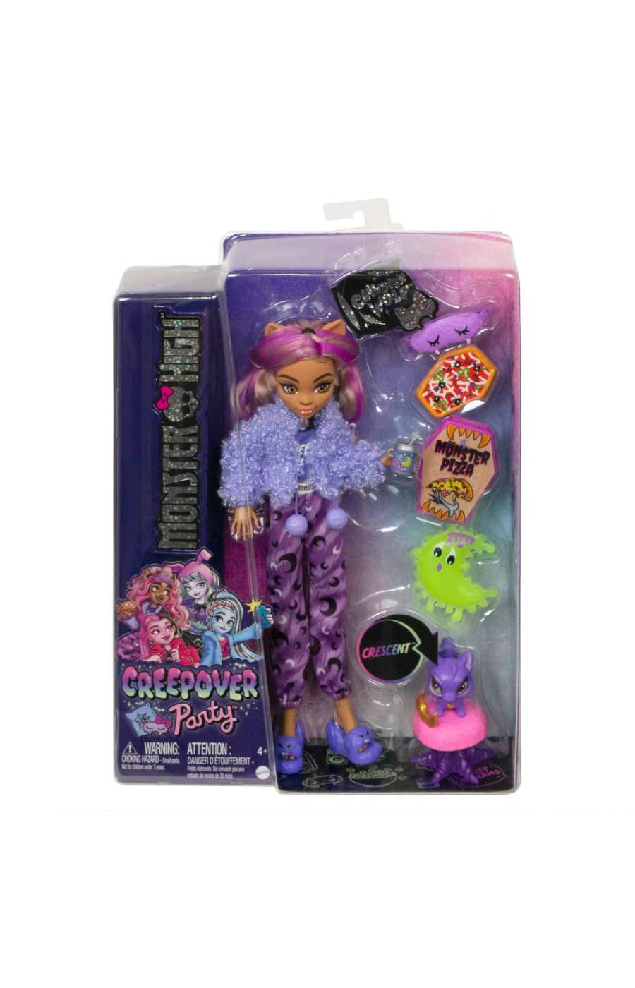 Monster High Creepover Party Clawdeen Wolf Fashion Doll Shop