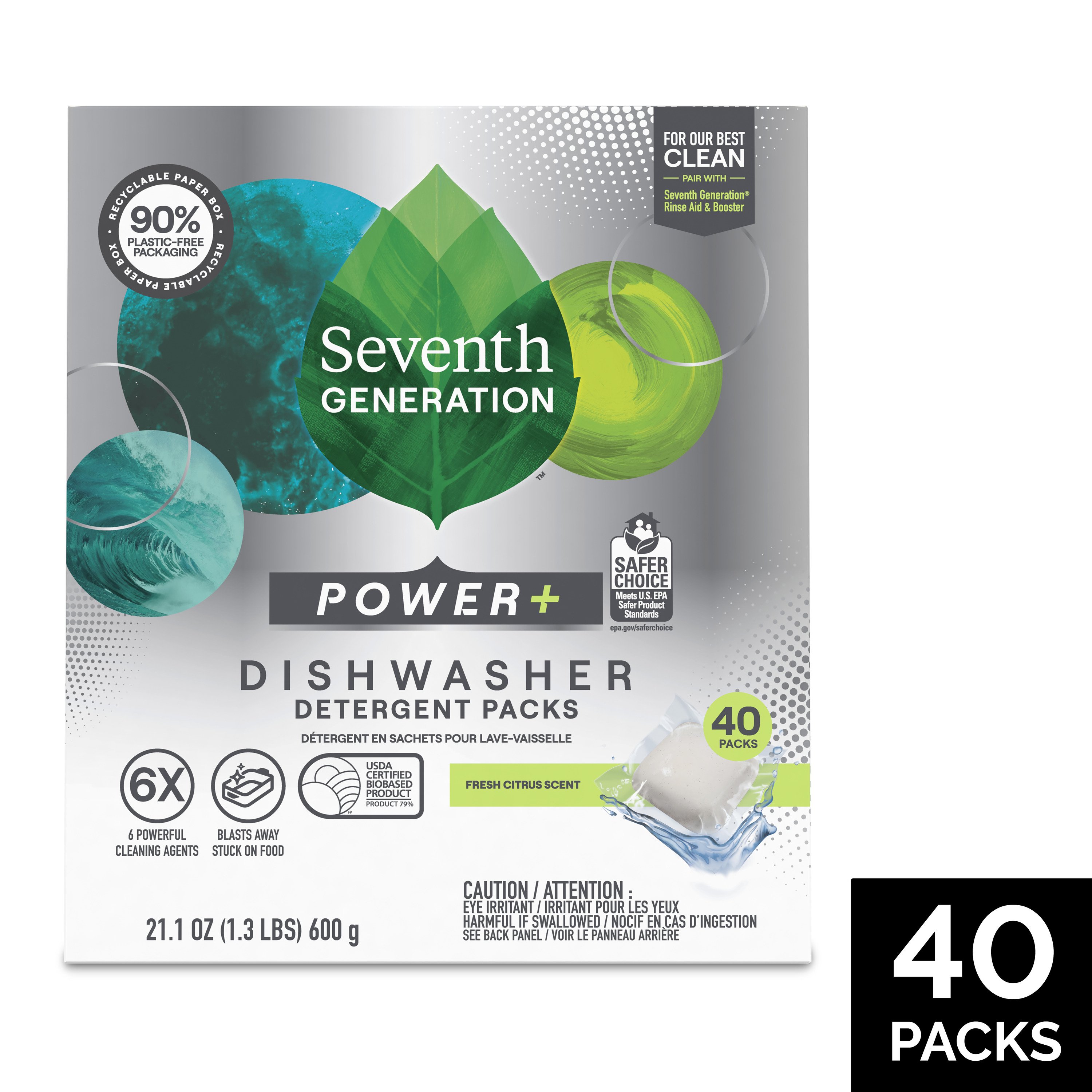 Cascade Complete Lemon Scent Dishwasher Detergent ActionPacs - Shop Dish  Soap & Detergent at H-E-B