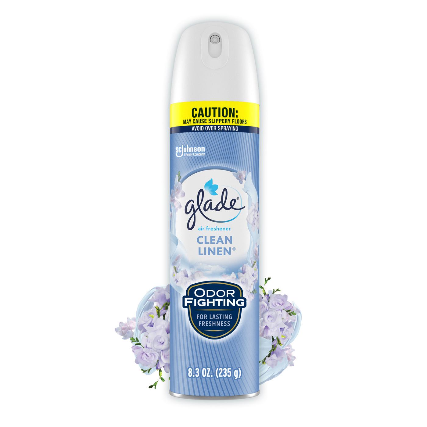 Glade Air Freshener Room Spray - Clean Linen; image 1 of 3