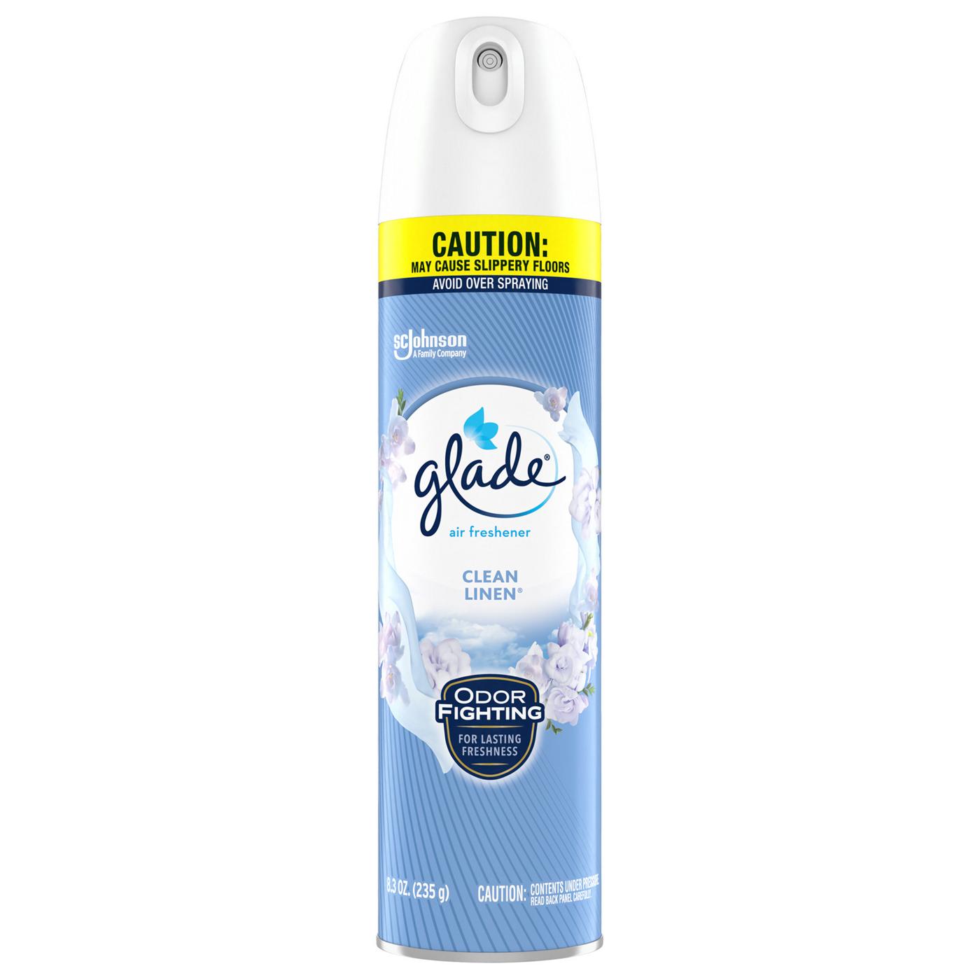 Glade Air Freshener Room Spray - Clean Linen; image 7 of 11