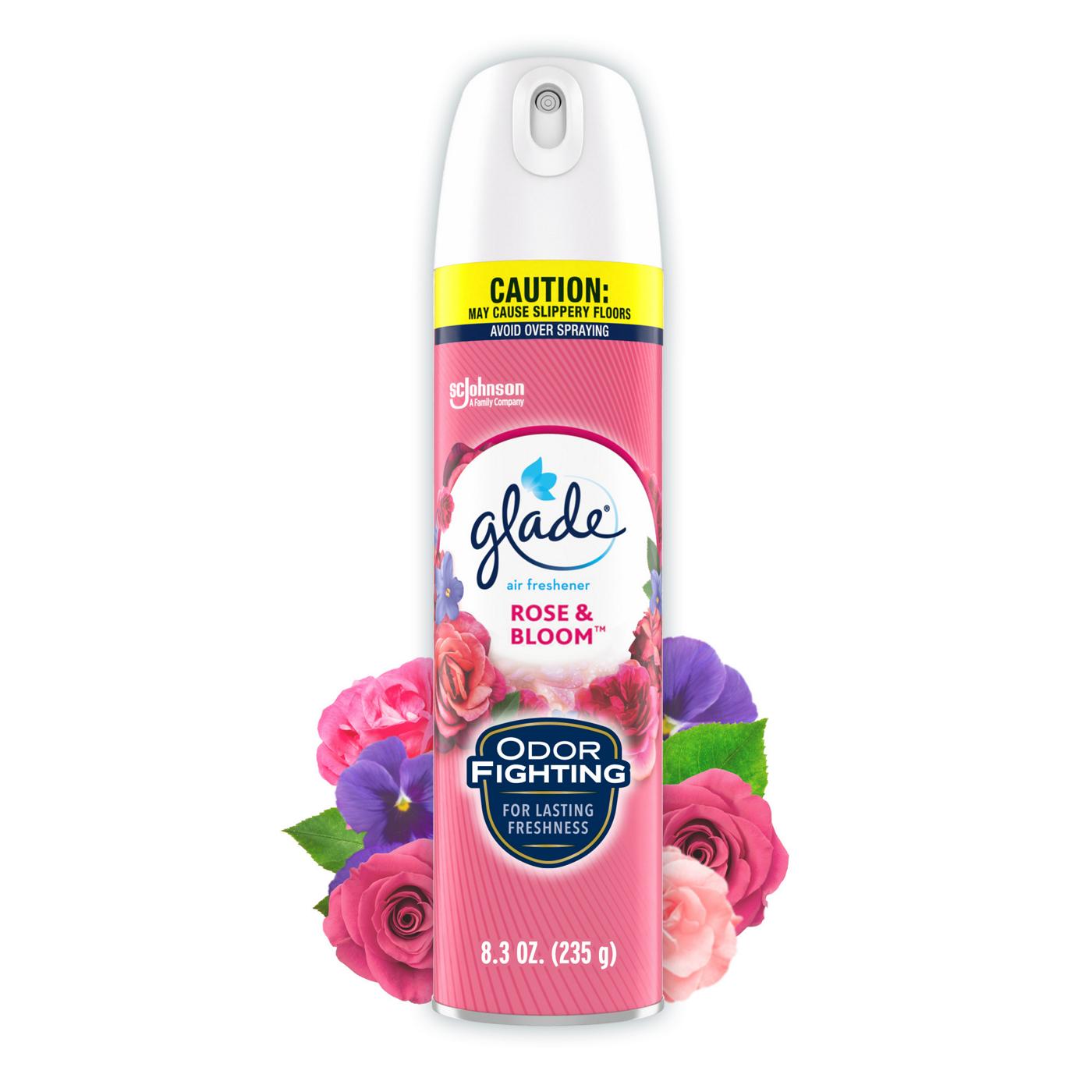 Glade Air Freshener Room Spray - Rose & Bloom; image 1 of 3