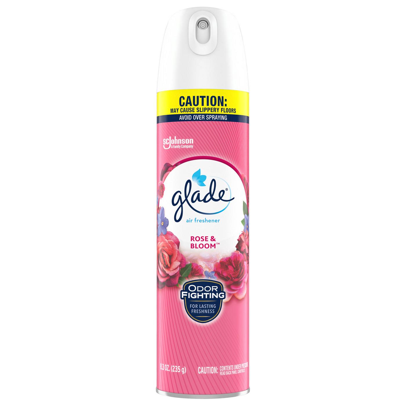 Glade Air Freshener Room Spray - Rose & Bloom; image 2 of 3