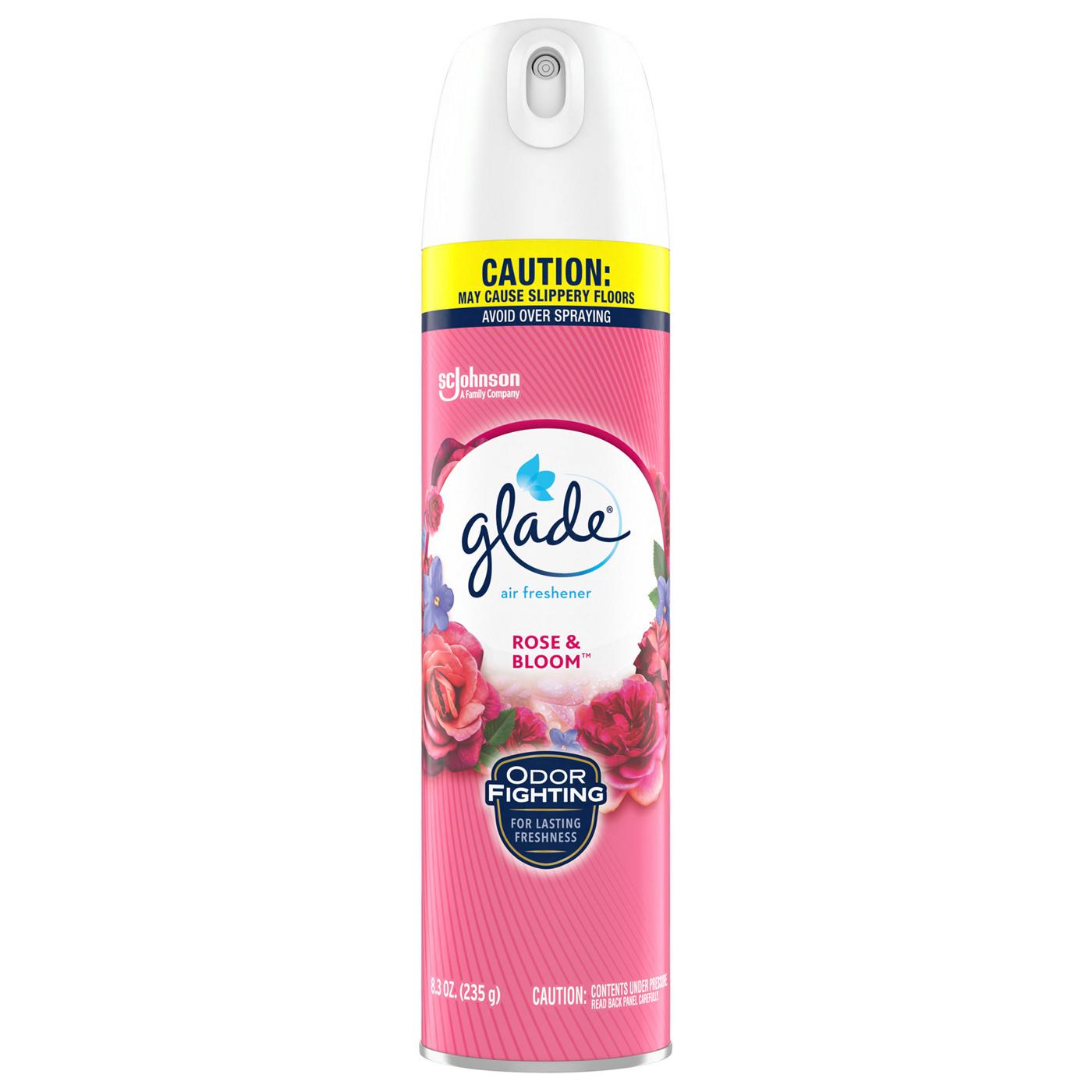 Glade Air Freshener Room Spray - Rose & Bloom; image 3 of 3