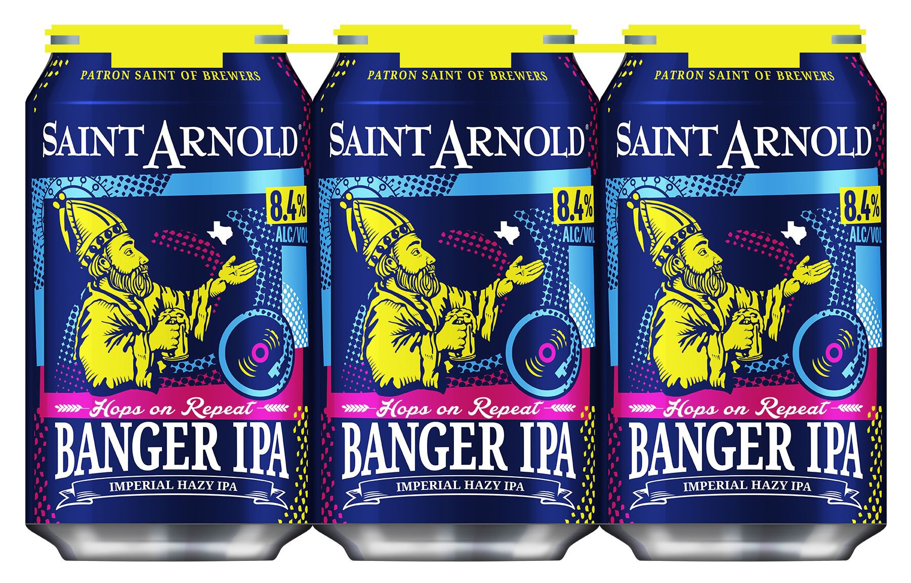Saint Arnold Banger Imperial Hazy IPA Beer 12 oz Cans Shop Beer at HEB