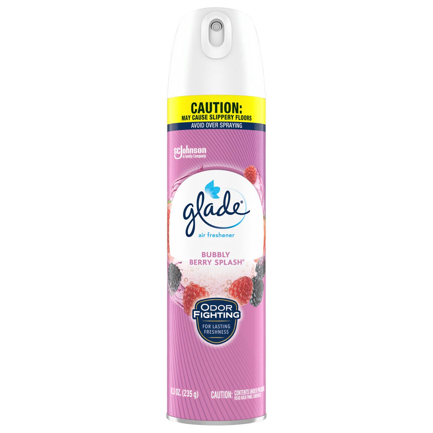 Glade Air Freshener Room Spray - Bubbly Berry Splash; image 3 of 3
