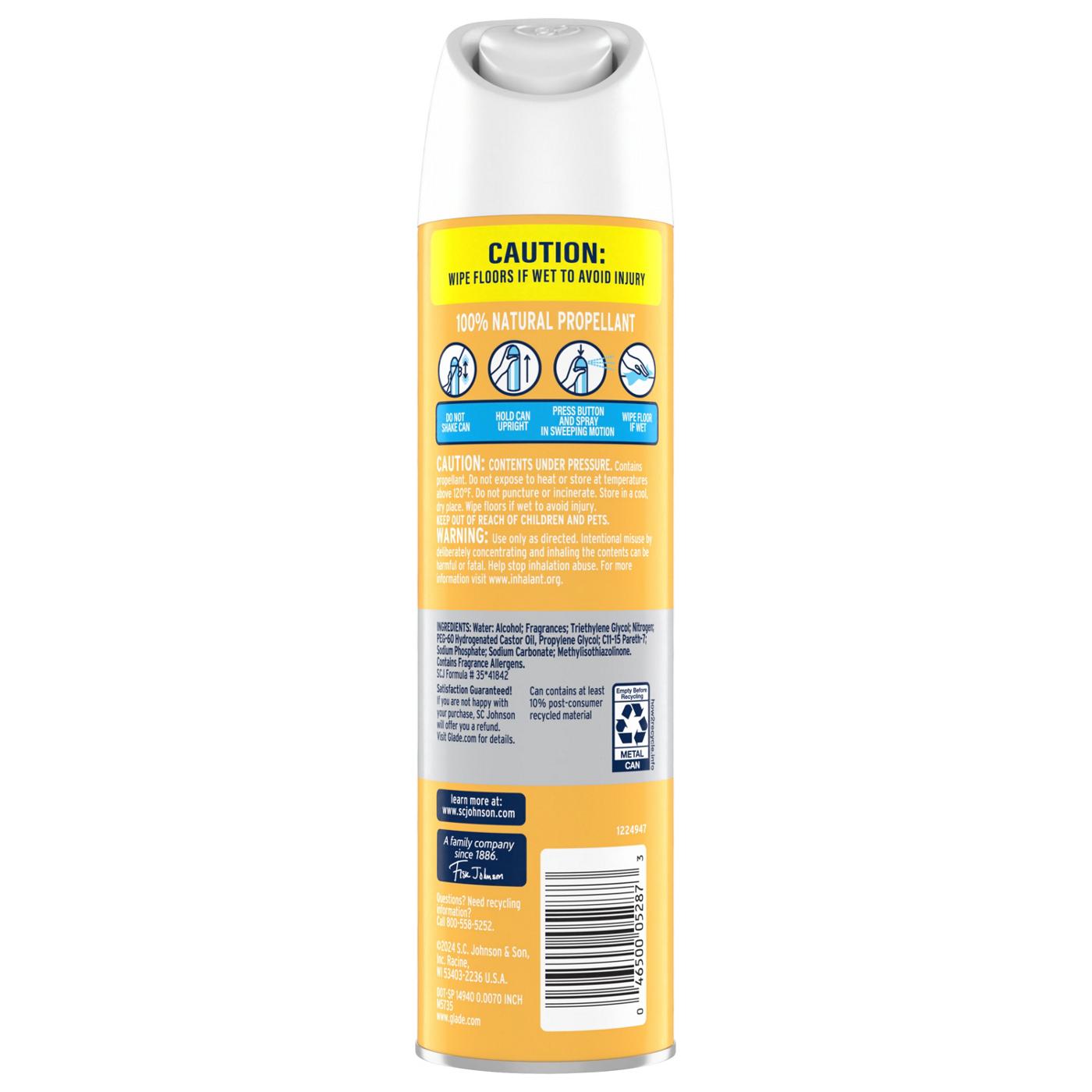 Glade Air Freshener Room Spray - Coastal Sunshine Citrus; image 2 of 11