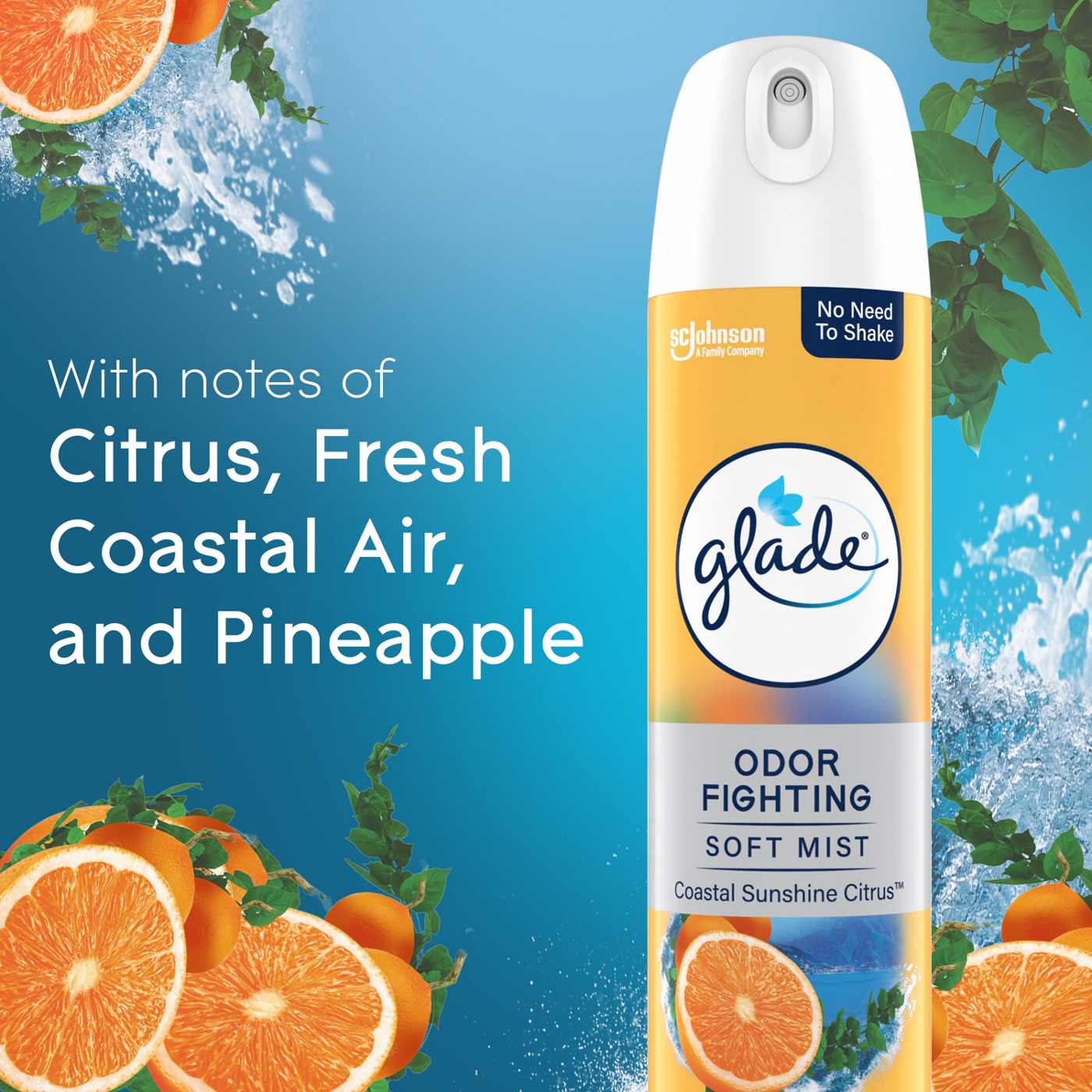 Glade Air Freshener Room Spray - Coastal Sunshine Citrus; image 9 of 11