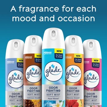 Glade Air Freshener Room Spray - Cashmere Woods, 7.3 oz