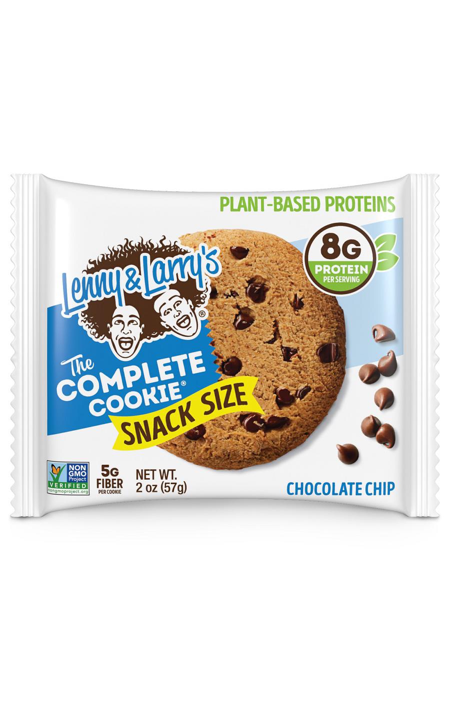 Lenny & Larry's The Complete Cookie - 8g Protein Chocolate Chip, Snack Size; image 1 of 2