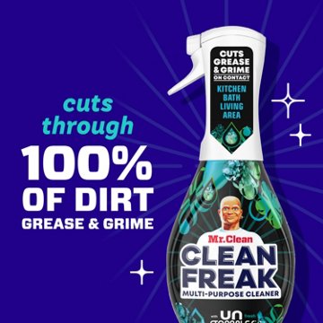 Mr. Clean Clean Freak All Purpose Cleaner Spray - Unstopables Scent, 16 oz