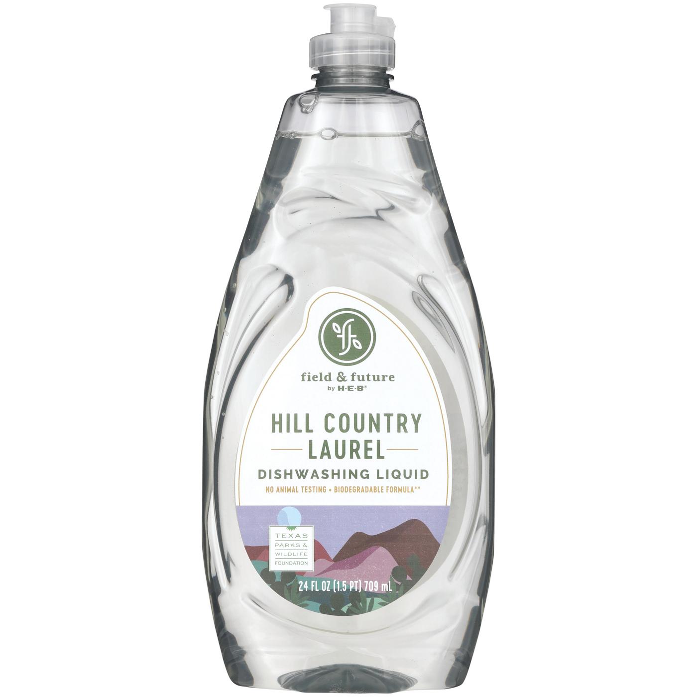 Field & Future by H-E-B Dishwashing Liquid - Hill Country Laurel; image 1 of 4