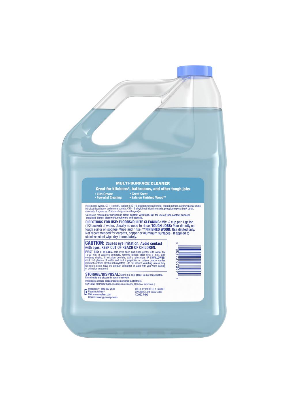 Mr. Clean MultiSurface Cleaner Refill Unstopables Fresh Shop All