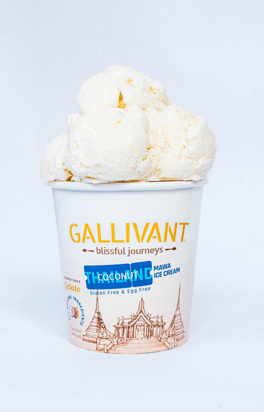 Gallivant Thai Coconut Mawa Ice Cream; image 2 of 3