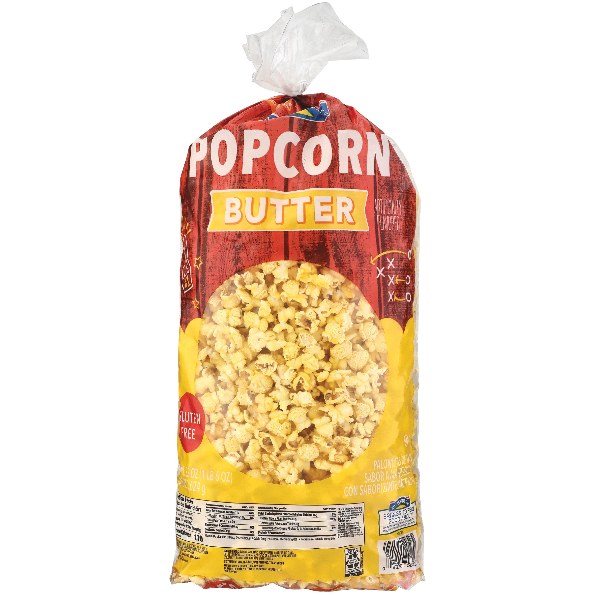 Air Popped Popcorn