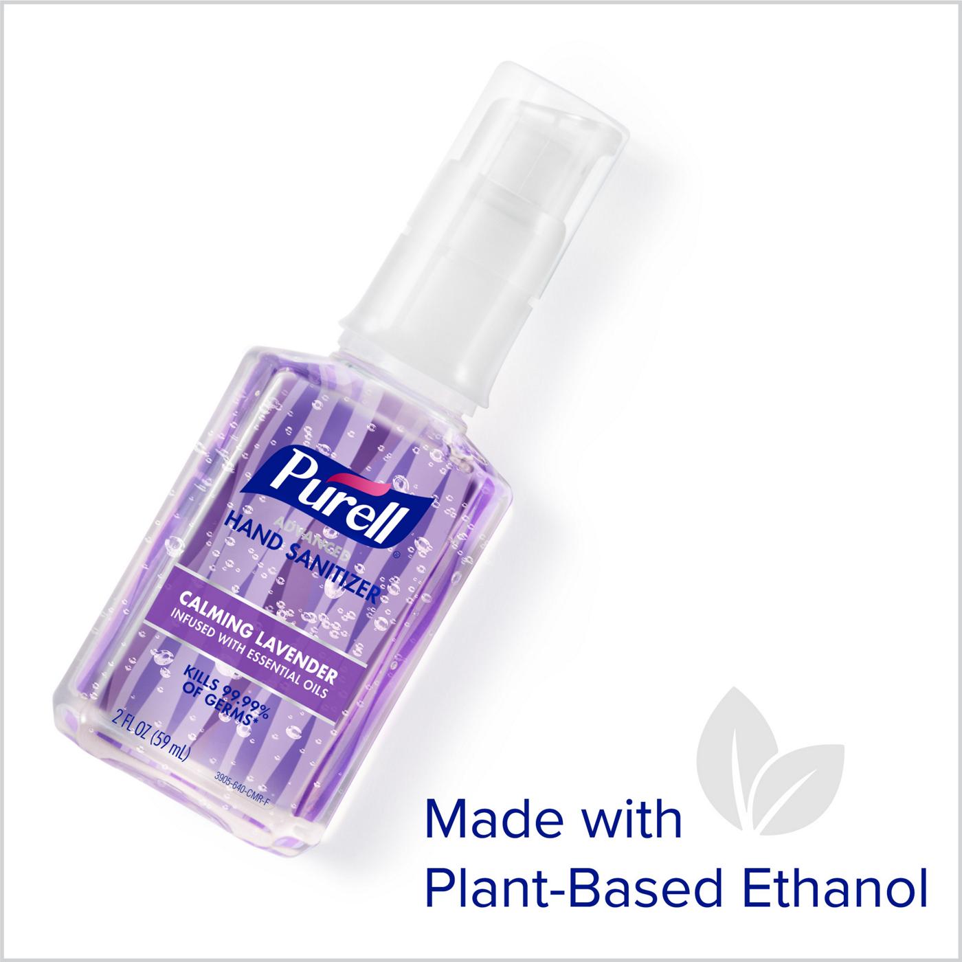 Purell Travel Size Advanced Hand Sanitizer - Calming Lavender Gel; image 4 of 6