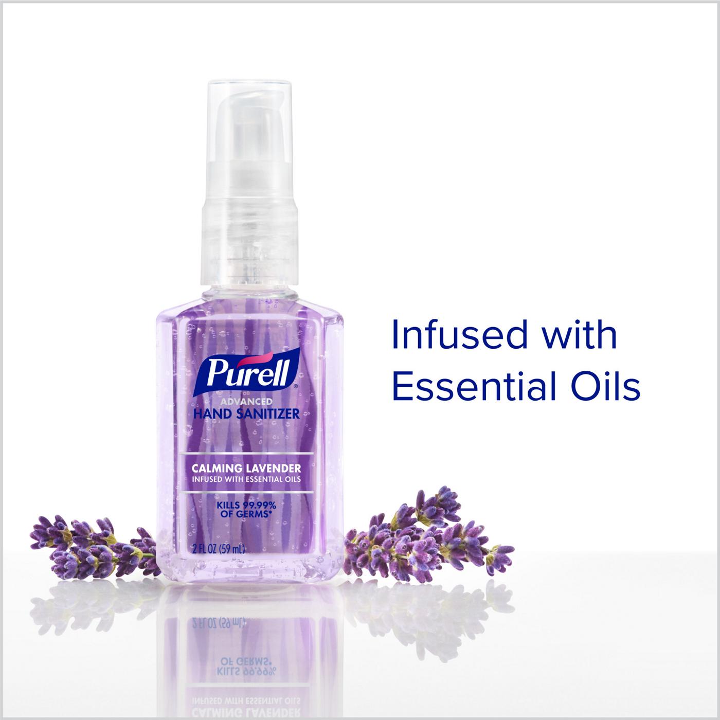 Purell Travel Size Advanced Hand Sanitizer - Calming Lavender Gel; image 6 of 6
