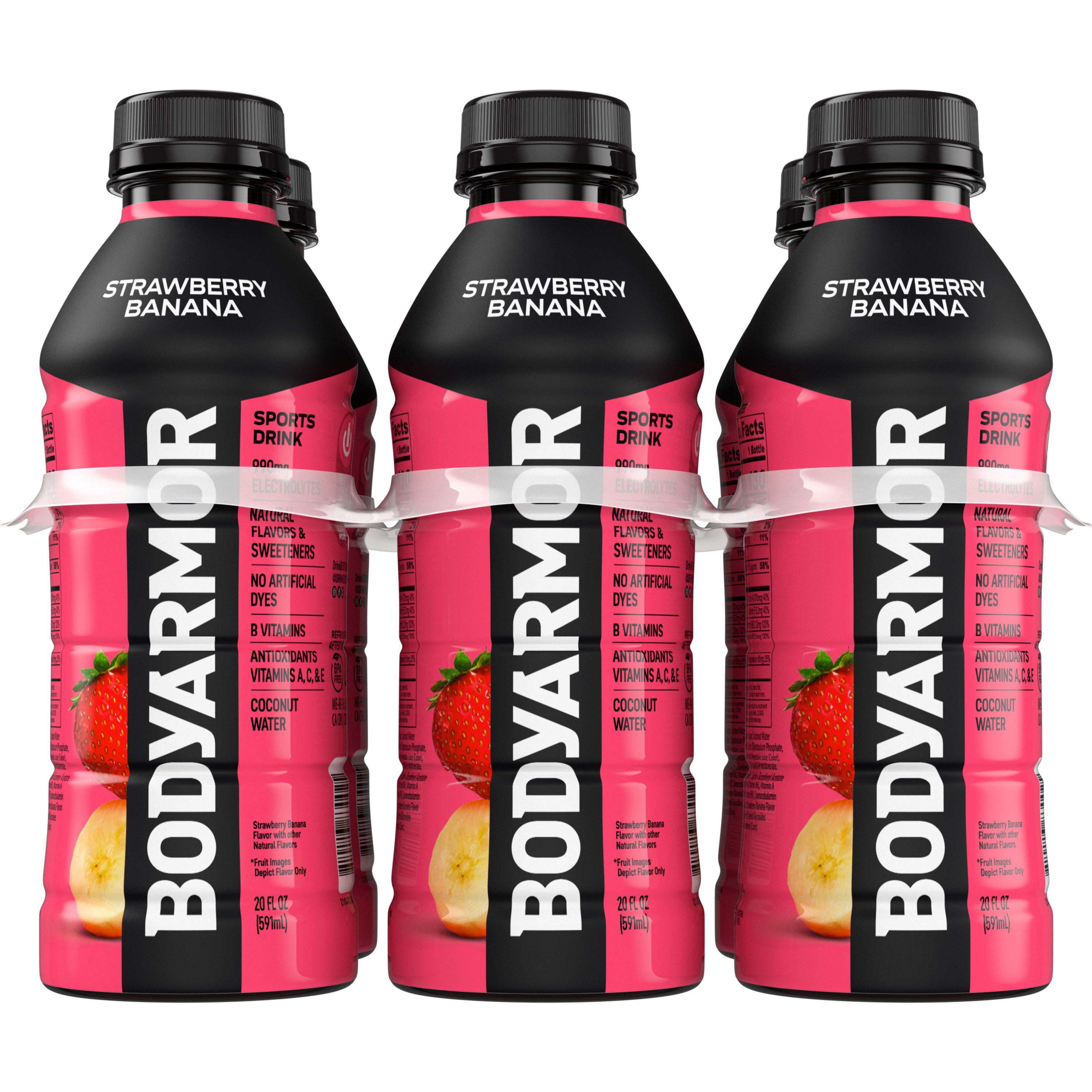 BODYARMOR Sports Drink Strawberry Banana Shop Sports & energy drinks