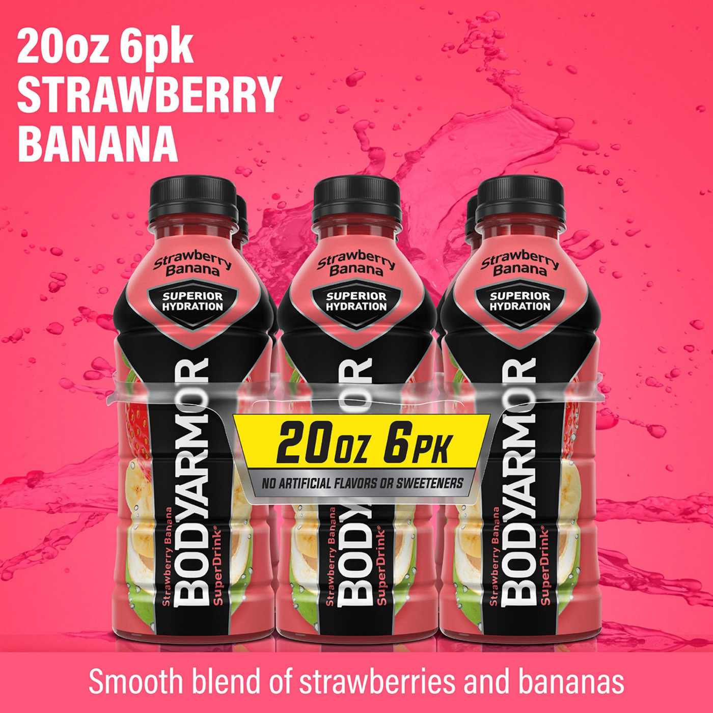 BODYARMOR Sports Drink Strawberry Banana; image 2 of 7