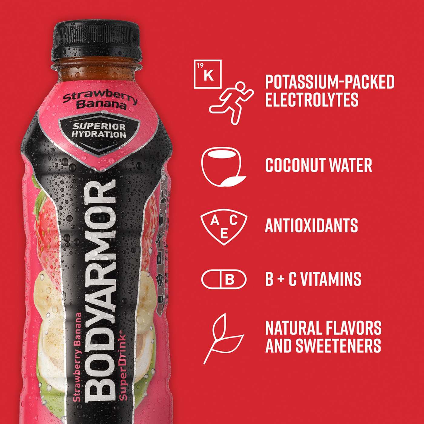 BODYARMOR Sports Drink Strawberry Banana; image 6 of 7