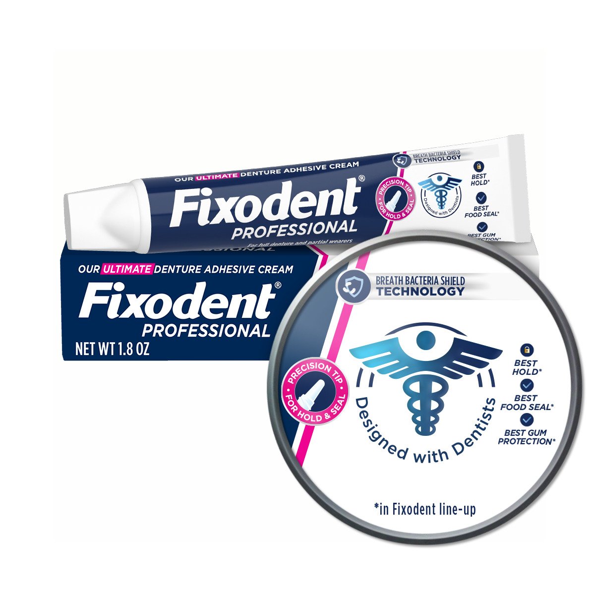 Fixodent Professional Ultimate Denture Adhesive Cream Shop Denture