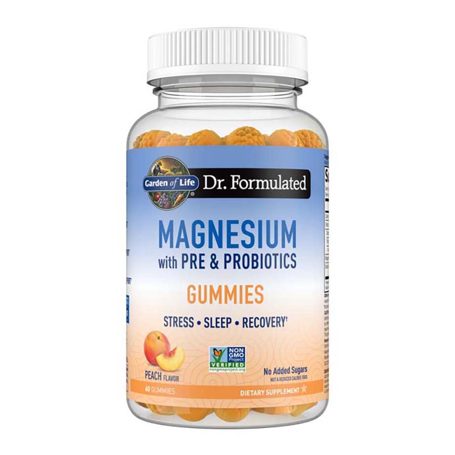 Garden Of Life Magnesium Gummies Peach Shop Herbs & homeopathy at HEB