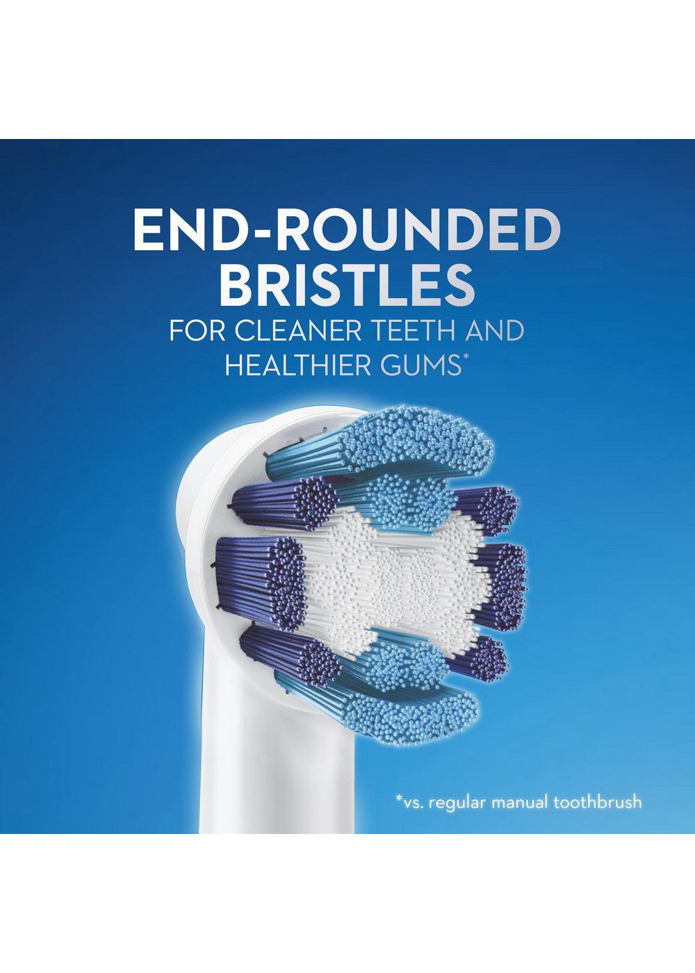 OralB Pro 100 Precision Clean Battery Powered Toothbrush Shop Toothbrushes at HEB