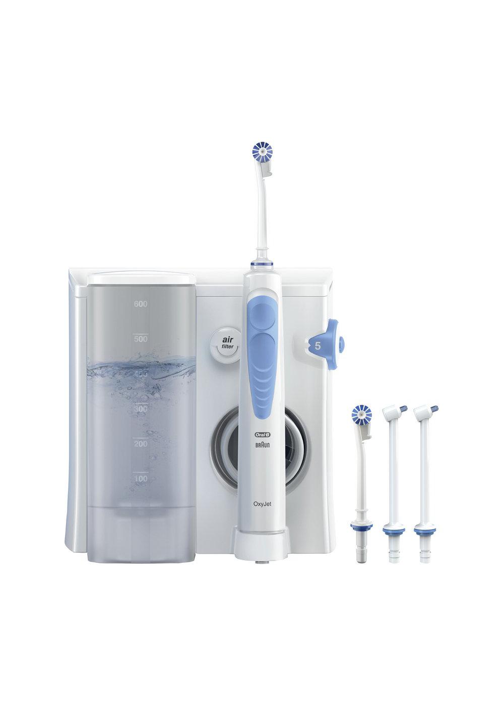 Oral-B Water Flosser + 4 Nozzles - White; image 4 of 8