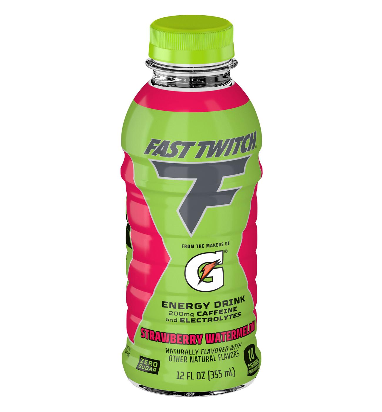 Fast Twitch Energy Drink - Strawberry Watermelon; image 1 of 3