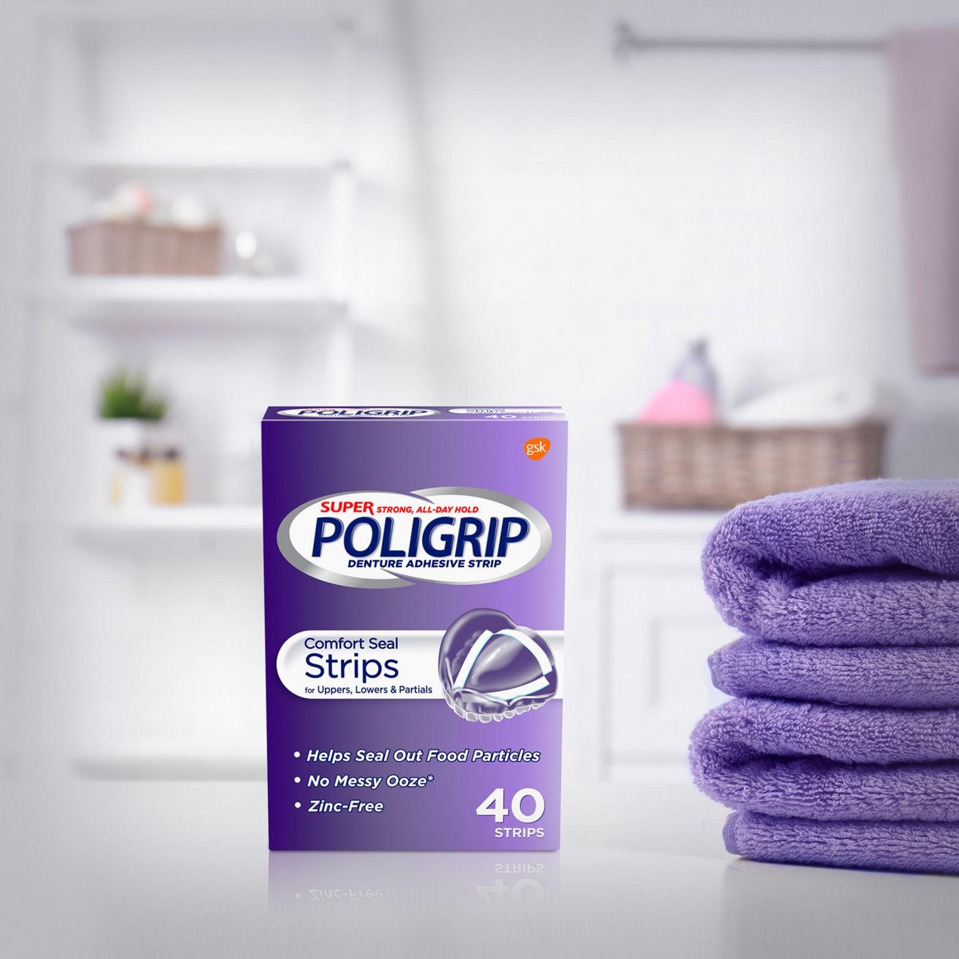 Poligrip Comfort Seal Strips; image 4 of 8