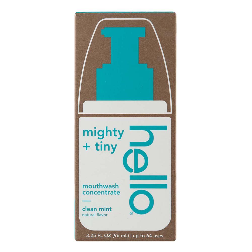 Hello Mighty & Tiny Mouthwash Concentrate Clean Mint - Shop Mouthwash ...