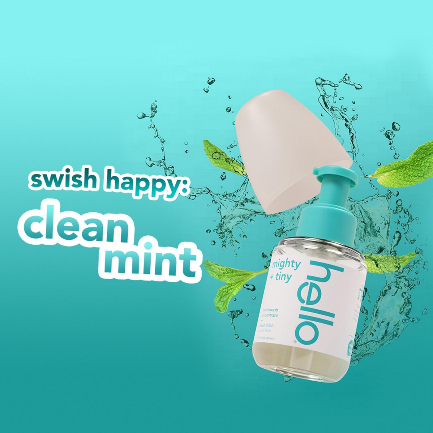 Hello Mighty & Tiny Mouthwash Concentrate Clean Mint; image 2 of 7