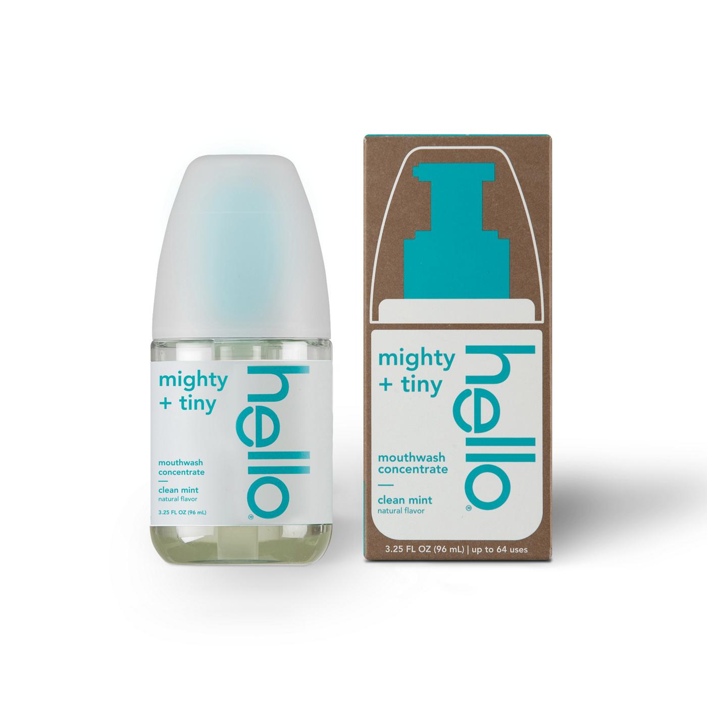 Hello Mighty & Tiny Mouthwash Concentrate Clean Mint; image 3 of 7