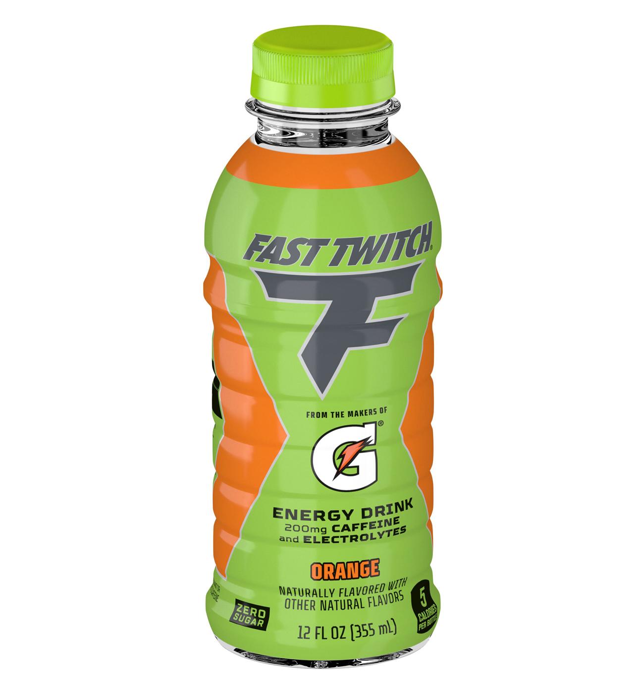 Fast Twitch Energy Drink - Orange; image 1 of 4