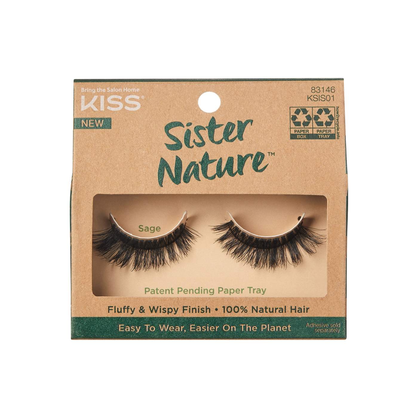 KISS Sister Nature Lashes - Sage; image 1 of 7