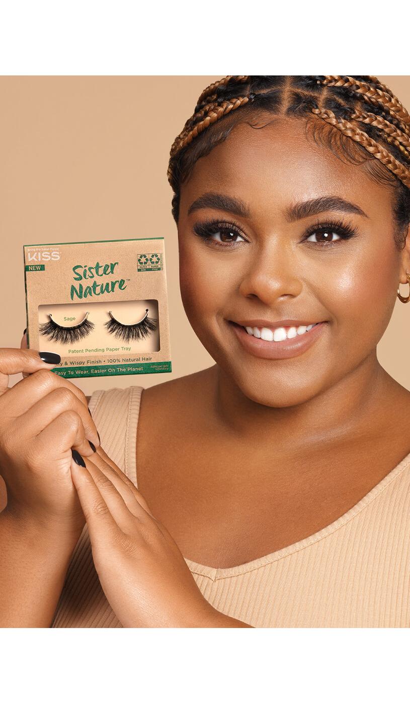 KISS Sister Nature Lashes - Sage; image 6 of 7