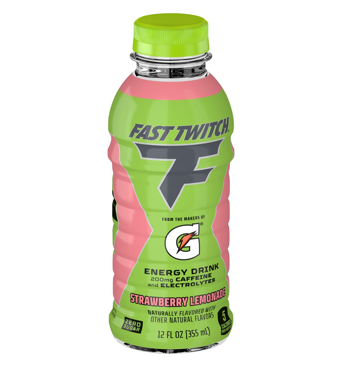 Fast Twitch Energy Drink - Strawberry Lemonade; image 1 of 4