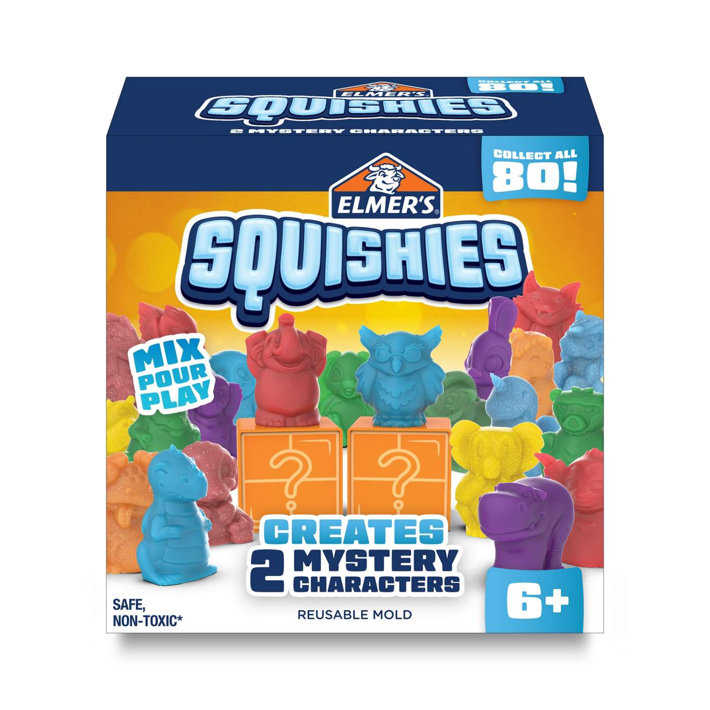 Elmer's Squishies Mystery Character Kit; image 1 of 2