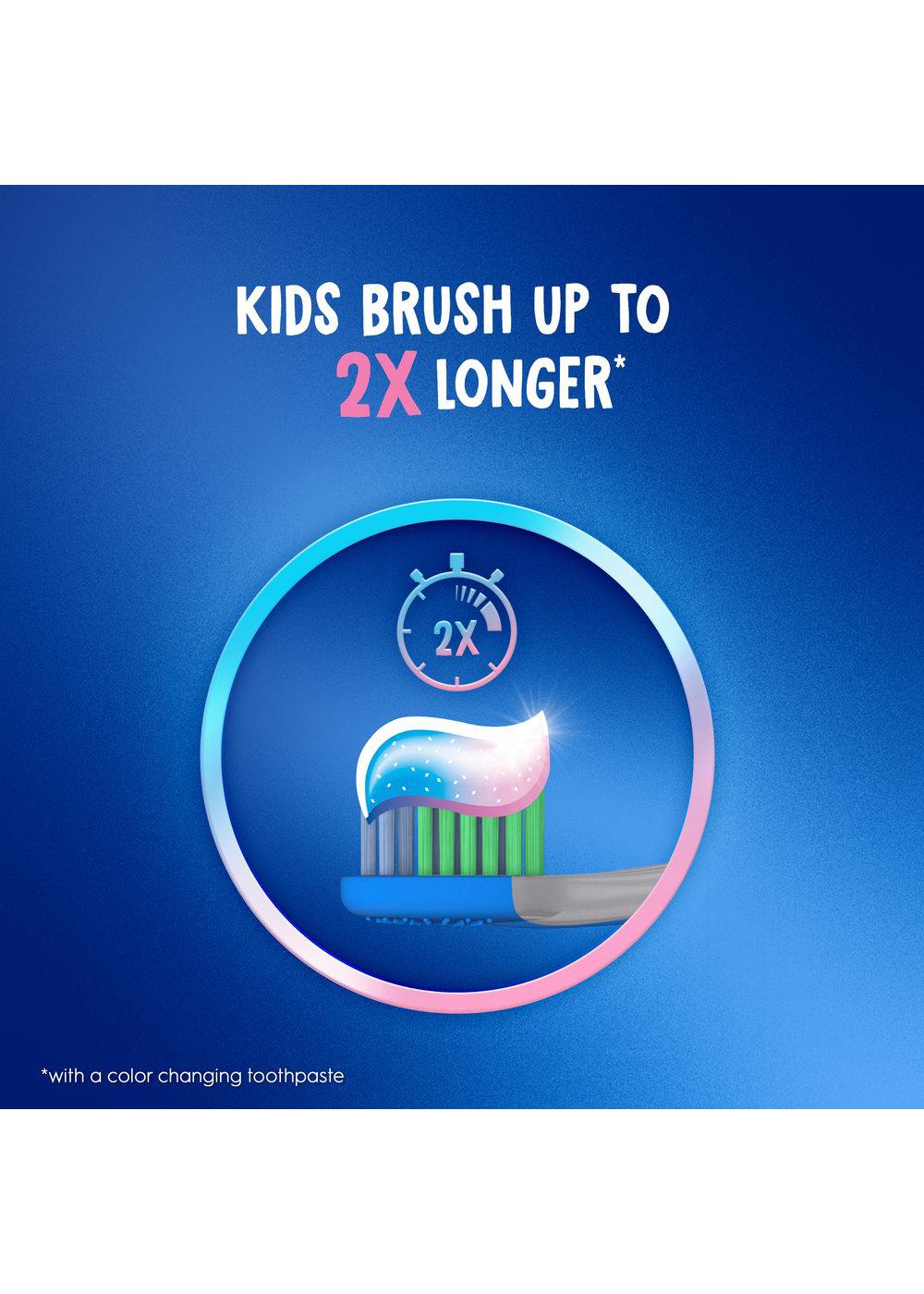 Crest Kid's Advanced Color Changing Toothpaste - Bubblegum; image 5 of 8