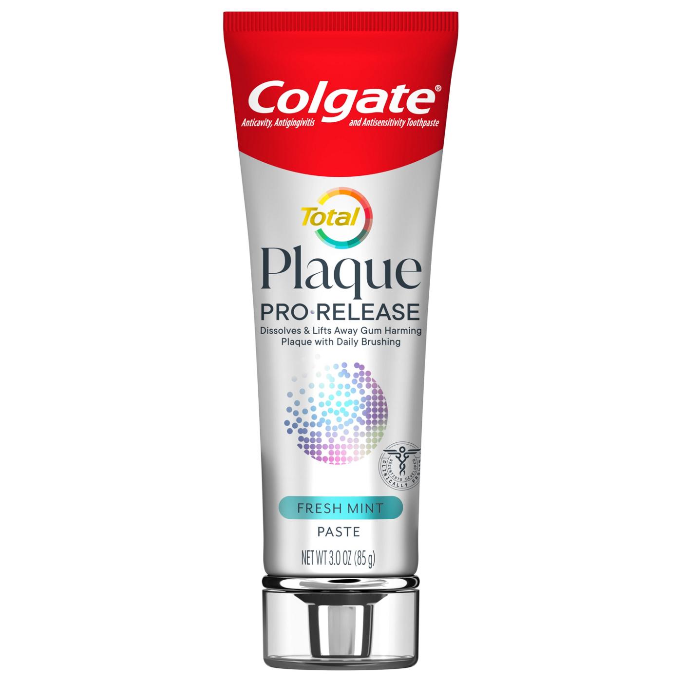 Colgate Total Plaque Pro Release Toothpaste - Fresh Mint; image 2 of 4