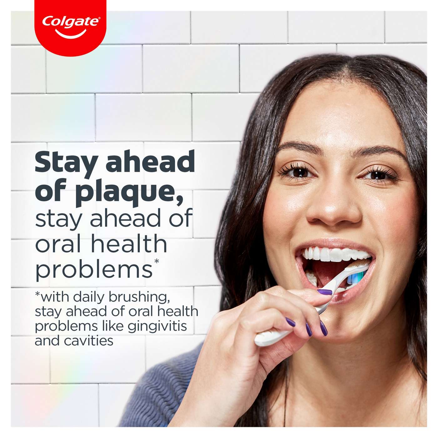 Colgate Total Plaque Pro Release Toothpaste - Fresh Mint; image 3 of 4