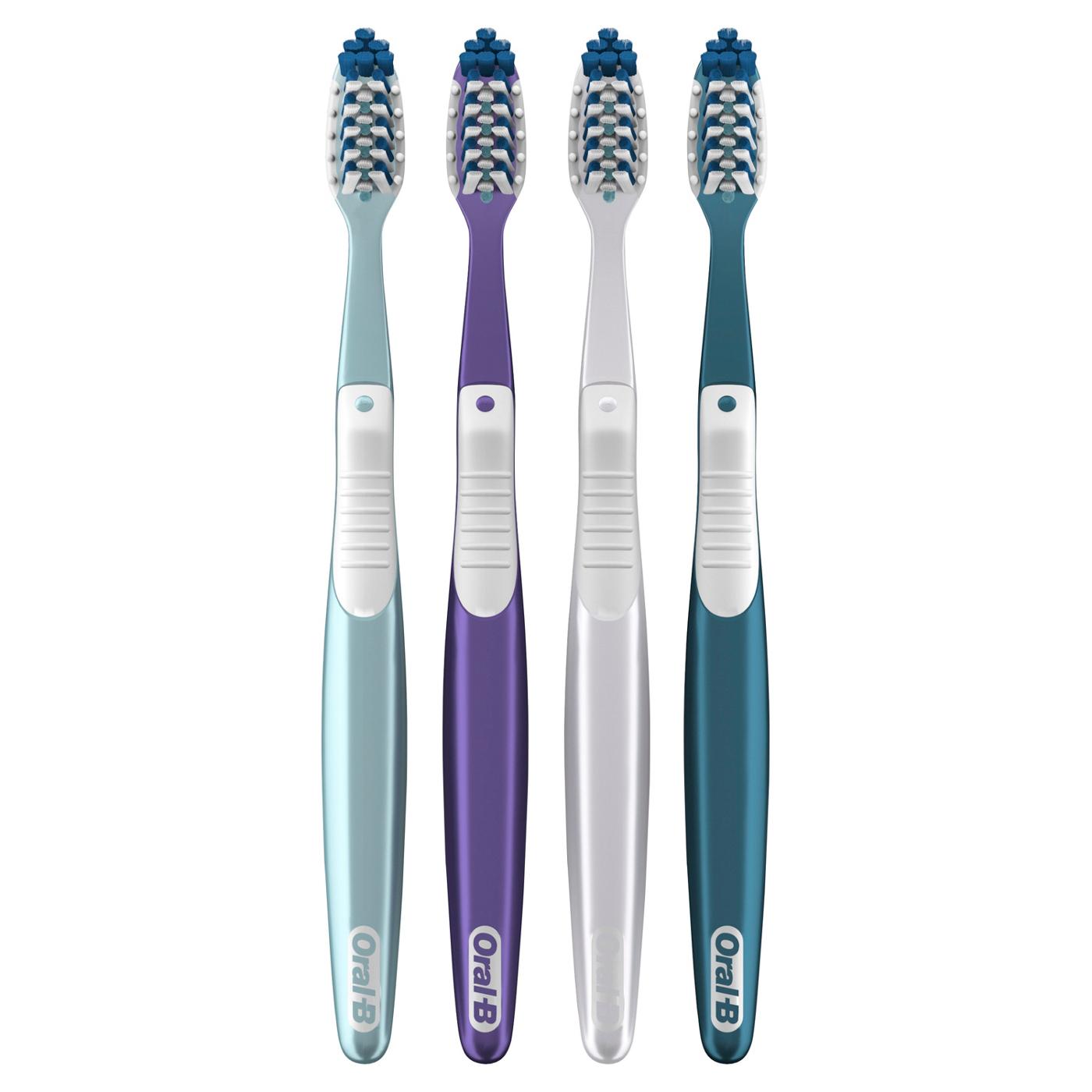 Oral-B Cross Action All In One Toothbrush Value Pack - Soft; image 3 of 10