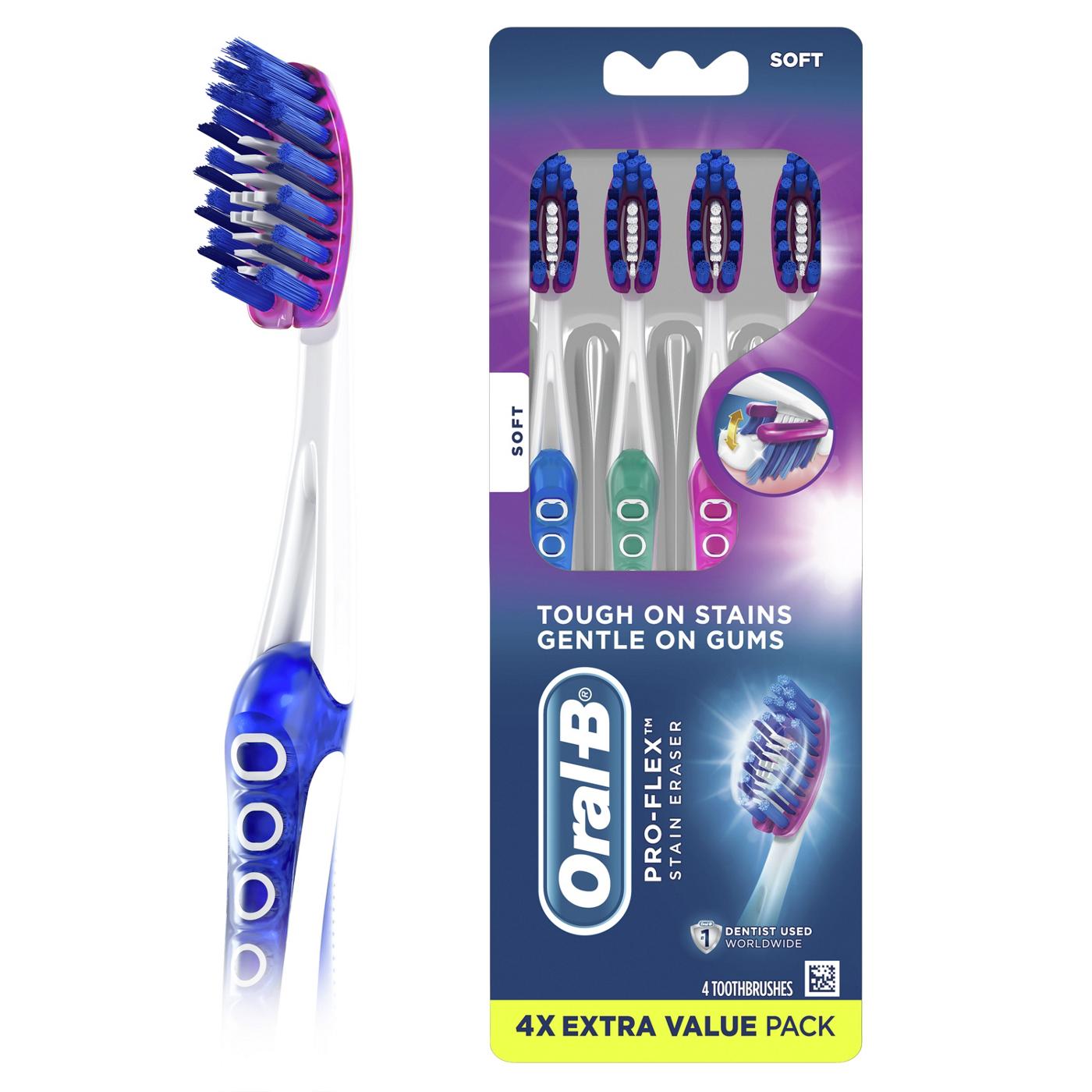 Oral-B Pro-Flex Stain Eraser Toothbrush - Soft; image 6 of 6