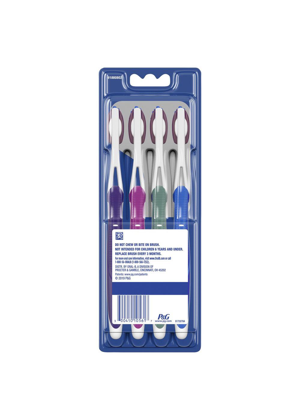 Oral-B 3D White Pro-Flex Stain Eraser Toothbrushes - Medium; image 2 of 9