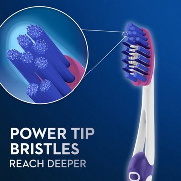 Oral-B 3D White Pro-Flex Stain Eraser Toothbrushes - Medium