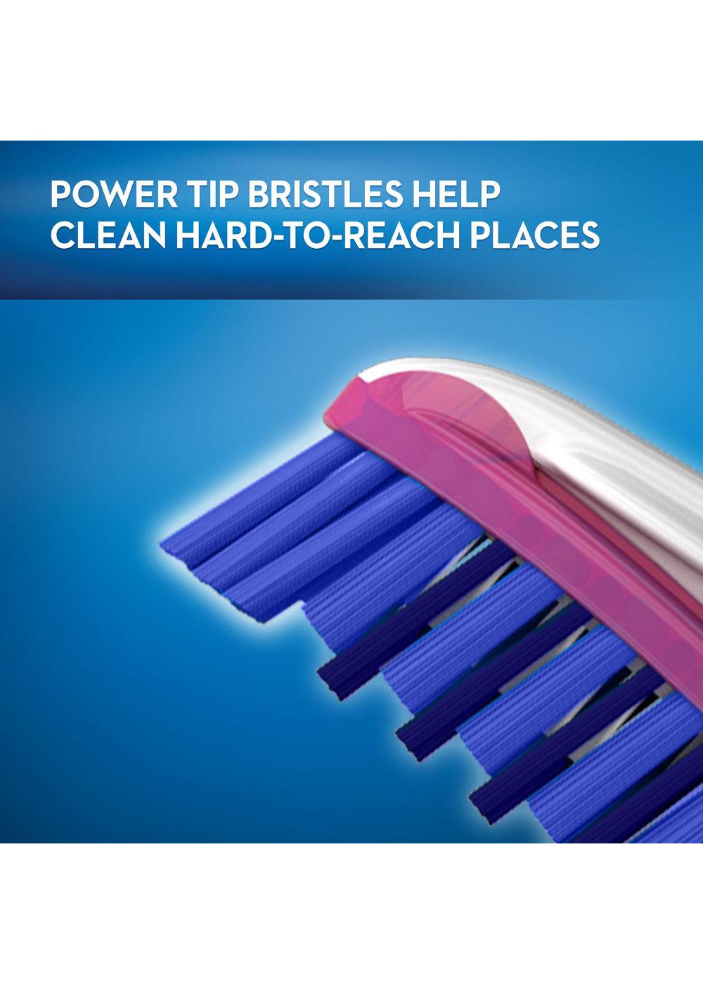 Oral-B 3D White Pro-Flex Stain Eraser Toothbrushes - Medium; image 6 of 9