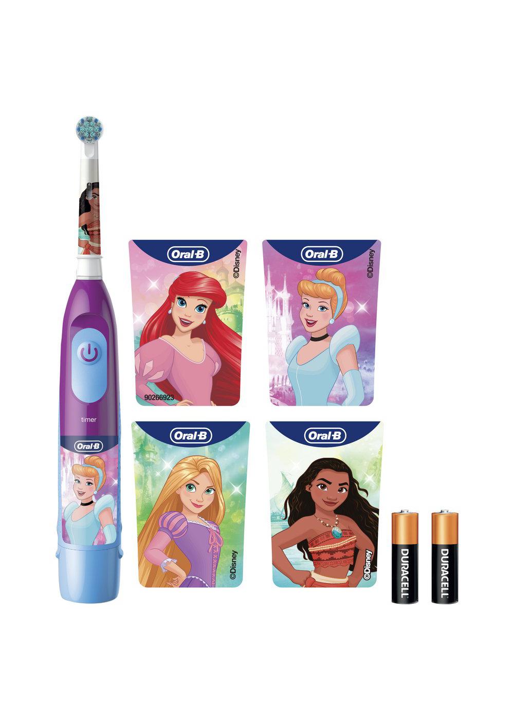 Oral-B Kid's Battery Toothbrush featuring Disney's Princesses - Soft Bristles; image 8 of 10