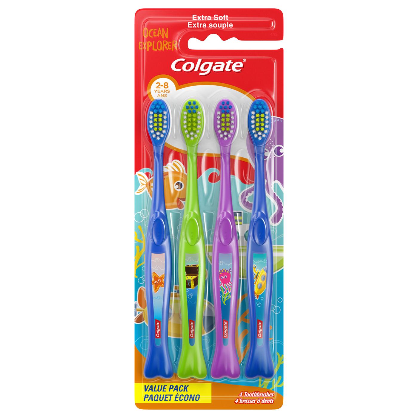Colgate Kids Ocean Explorer Extra Soft Toothbrushes; image 1 of 2