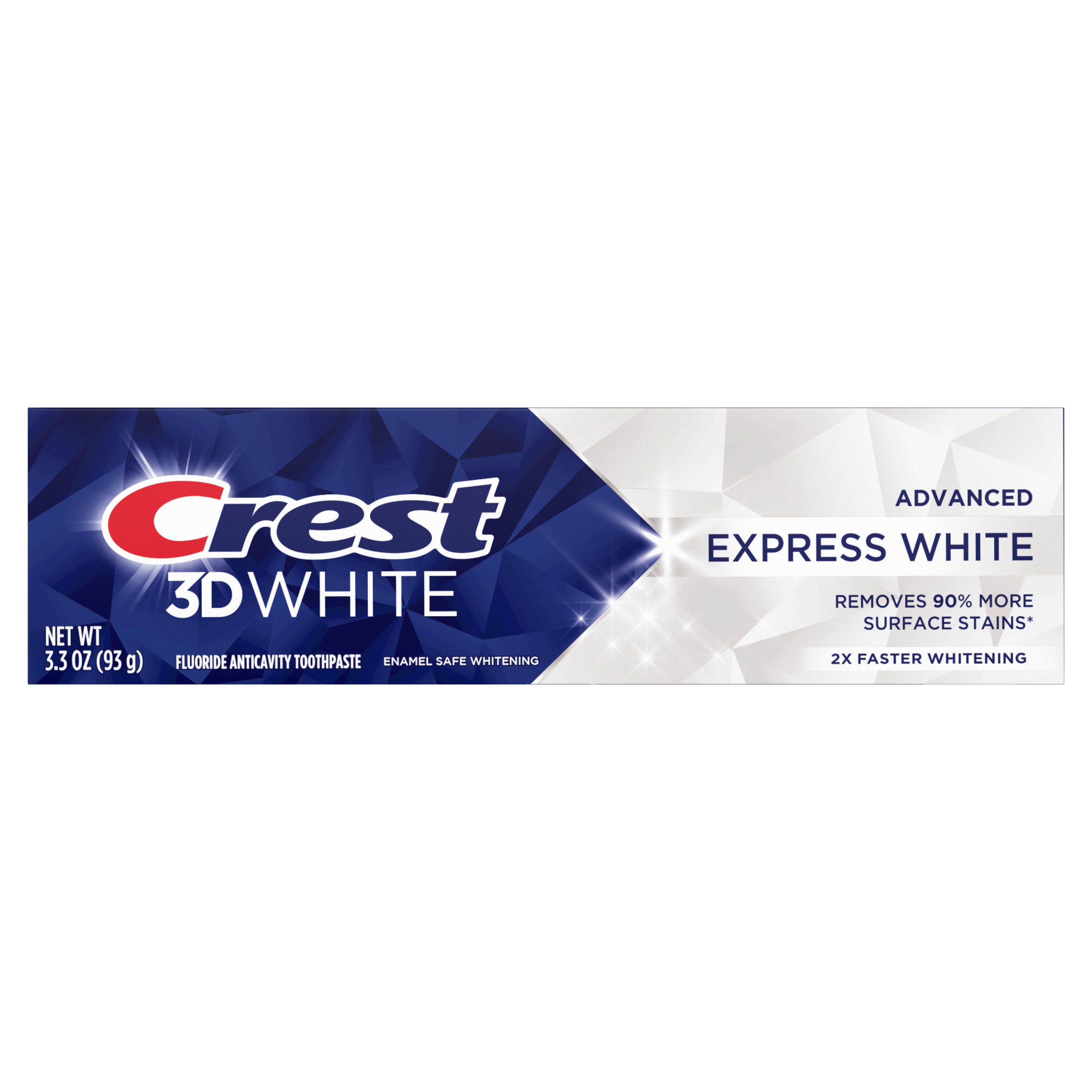 Crest 3D White Advanced Whitening Toothpaste Express White Shop