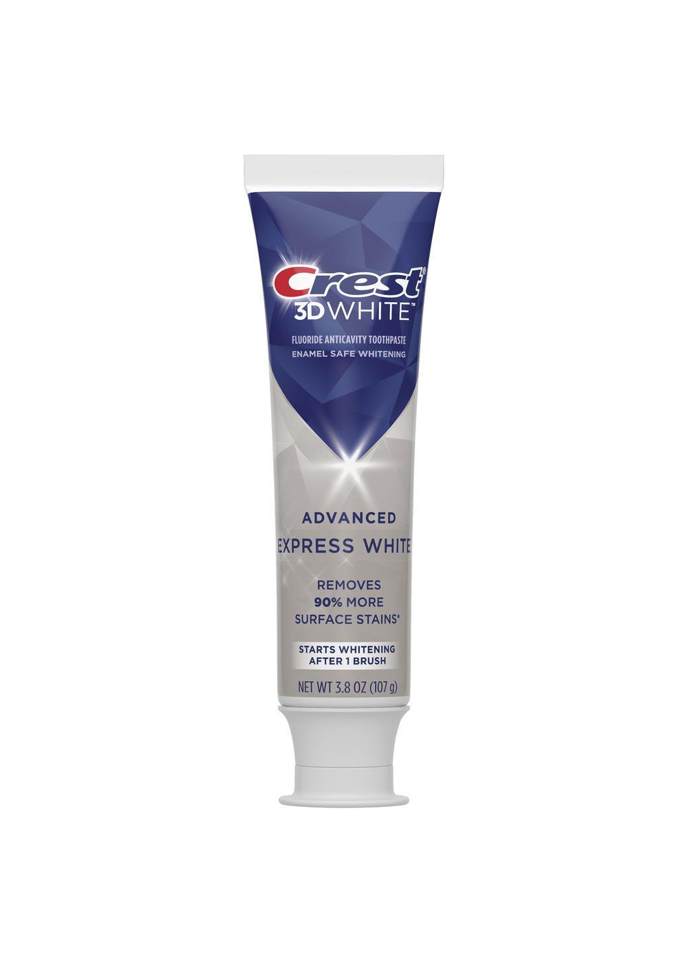 Crest 3D White Advanced Whitening Toothpaste - Express White; image 7 of 16